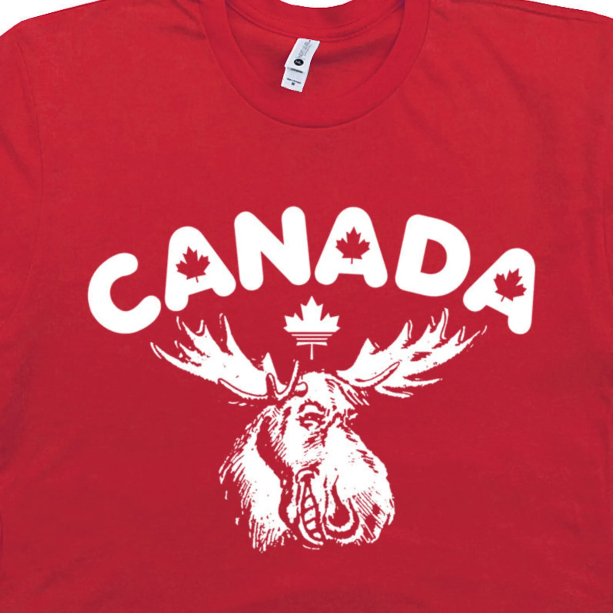 Canada-T-Shirt-Vintage-Flag-Canadian-Moose-Vancouver-Montreal-Toronto-Maple-Leaf-Cool-long-or-short.jpg_